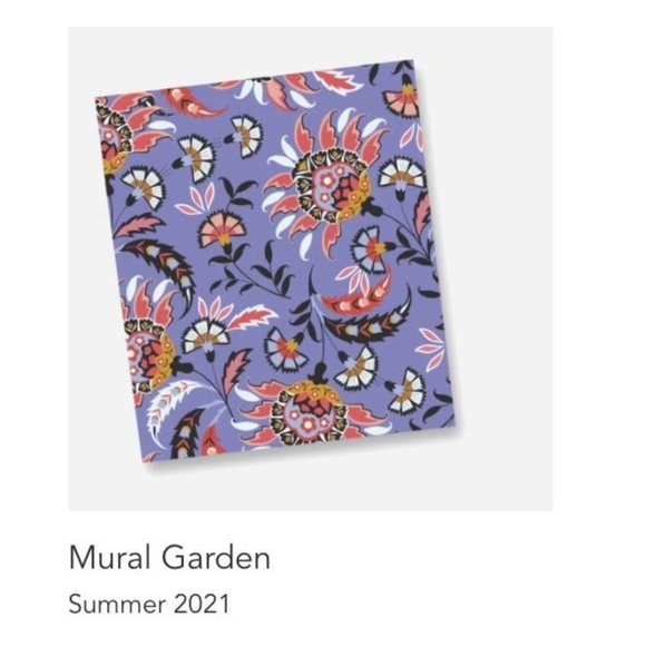 Vera Bradley Travel Pill Case Mural Garden - Picture 4 of 4